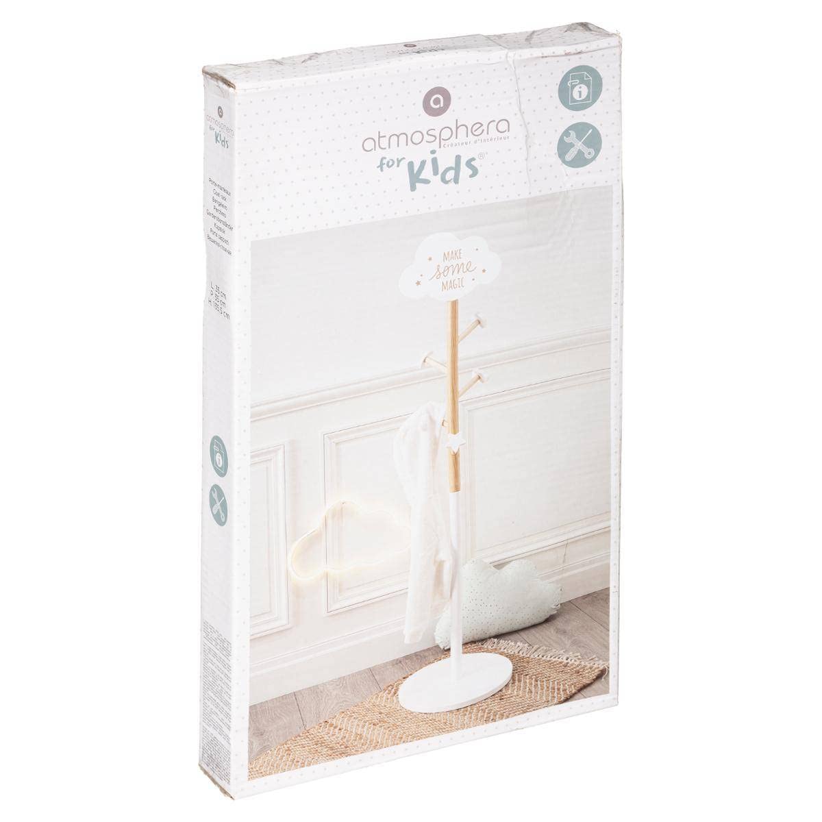 Porte-manteau enfant "Nuage" H135 cm - Atmosphera créateur d'intérieur