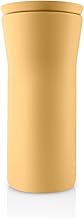 EVA SOLO | City to Go Cup 0,35l Golden Sand |Praktischer doppelwandiger Thermobecher, der Sich einfach mit Einer Hand bedienen lässt – Klickverschluss mit Möglichkeit | Golden Sand