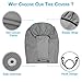 RVMasking Tire Covers for RV Wheel Set of 4 Upgraded 5-ply Motorhome Wheel Covers, Waterproof UV Coating Tire Protectors for Trailer Truck Camper Auto, Fits Tire Diameters 26.75
