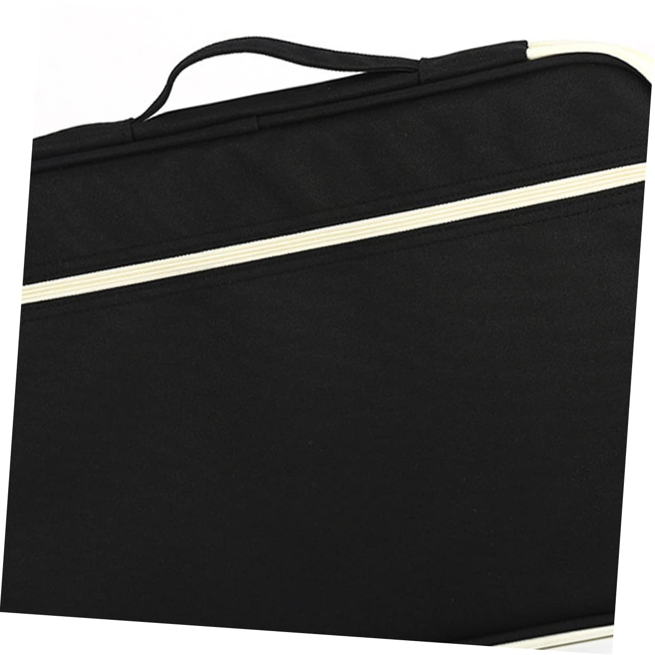 Borsa Portadocumenti A4 Cerniera, Oxford Nero, Organizer