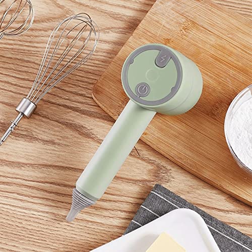 Batidor de huevos USB inalámbrico de mano y mini batidora eléctrica para repostería en casa 4