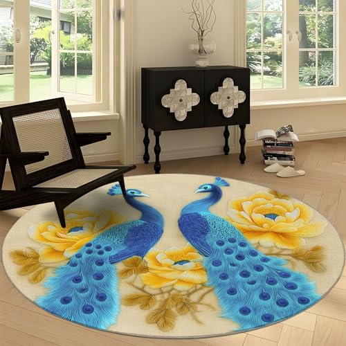 Tapis lavable en machine jaune clair pour éviter les taches - 3