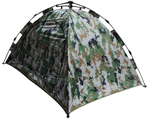 Tienda de campaña a prueba de viento de hielo del invierno Pesca tienda al aire libre Pop-up tienda de bolsa de transporte tienda de campaña de camuflaje al aire caliente for senderismo automática tie