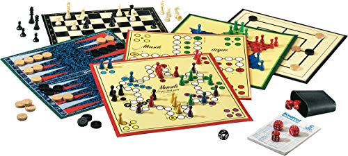 Schmidt Spiele 49120 Spiele Klassiker, Spielesammlung, 2 bis 6 Spieler