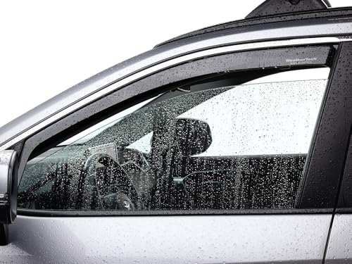 WeatherTech Custom Fit Side Window Deflectors for Honda HR-V, adx (821070IM), Dark