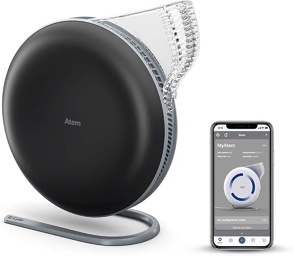 IQAir Atem Desk Purificateur d'Air pour Allergiques