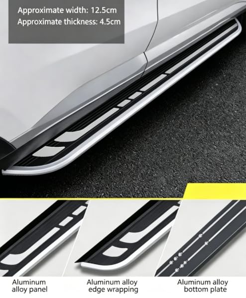 Marchepieds pour Volvo XC40, marchepieds latéraux fixes en aluminium robustes et durables