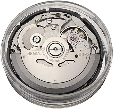 Taiguang High Accuracy NH36 Mechanical Watch Movement Repair Replacement Accessories - White