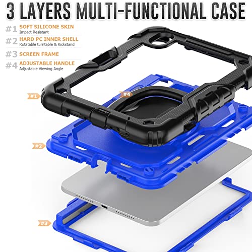 Coque intégrale iPad Mini 7 2024 avec film écran et support stylet intégré