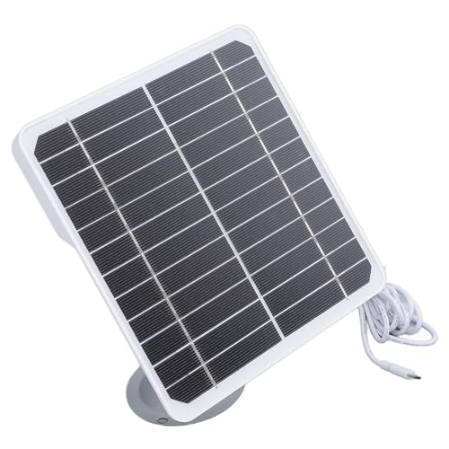 Panneau Solaire Monocristallin 40W 20V DC - Étanche IP65, Chargeur Portable Pour Camping, Maison, Serre Et Animaux