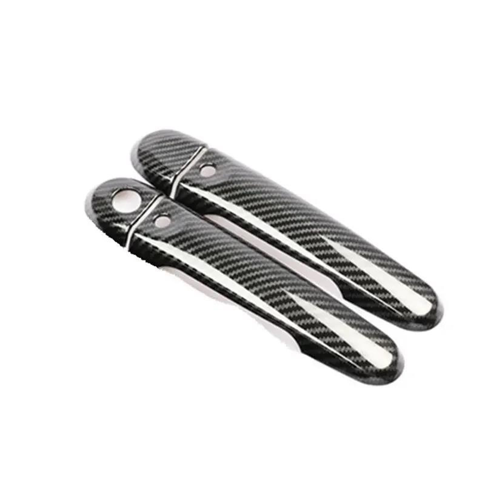 Noheeu Style3 For Infiniti Esq 2010-2019 Chrome Carbon Fiber Door Handle Covers Accessories Stickers Car Styling Decal(Style3)