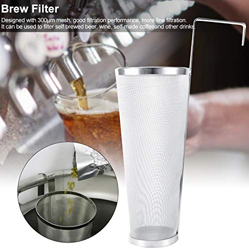 Brew Filter-Household Stainless Steel 300Μm Beer Brewing Filter Filter Household Beer Brewing Accessories #TOP6