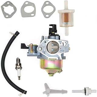 SAKITAM Carburetor carb fit for CH3 DEK Brush Master Gasoline Chipper Shredder 401CC/11HP/13HP Engine with Gaskets Fuel Filter Spark Plug Kit