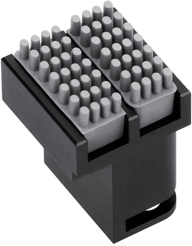 Replacement Nozzle Cleaning Set for Bambu Lab 3D Printers, Aluminum Brush and 4 Silicone Wipers, Compatible with for X1 P1 Series(A)