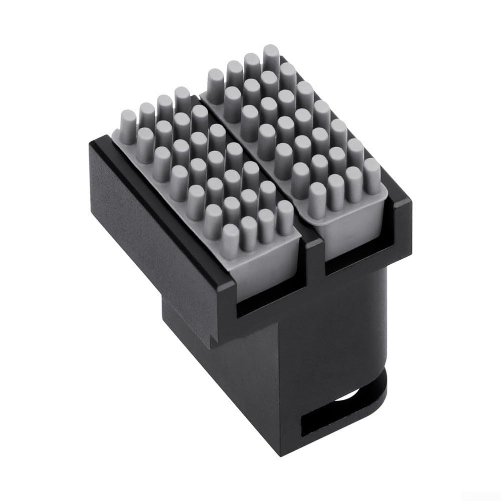 Replacement Nozzle Cleaning Set for Bambu Lab 3D Printers, Aluminum Brush and 4 Silicone Wipers, Compatible with for X1 P1 Series(A)