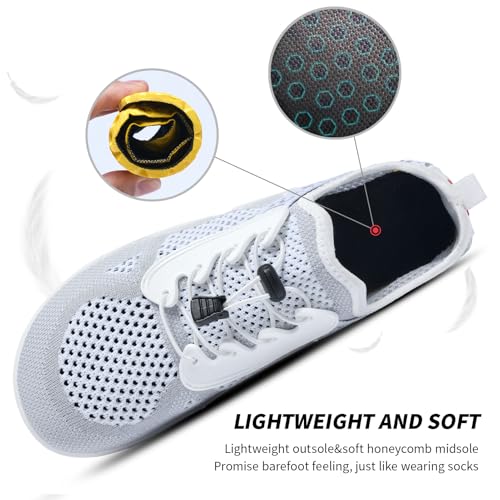 Image of SOBASO Water Shoes Women Men Hiking Dry Aqua Beach Swim Surf Shoes for Outdoor Fish Hiking Pool