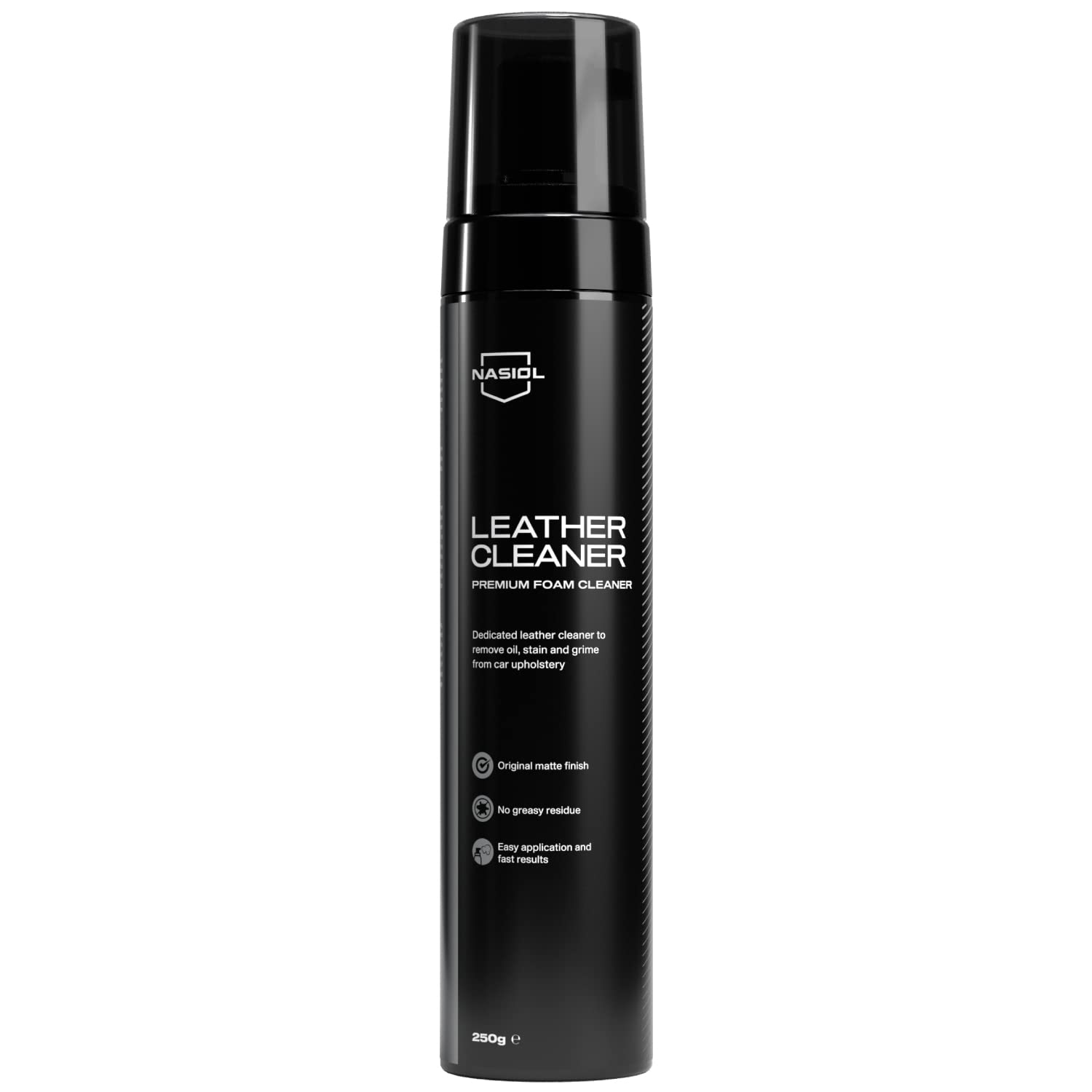 Nasiol Leather Cleaner Premium pianka do fotelika samochodowego skóra szampon do czyszczenia skóry