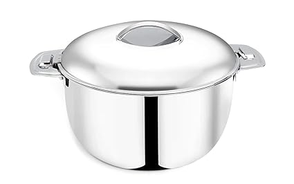 Pradeep Orchid Stainless Steel Insulated Serving Casserole, 7500 ML