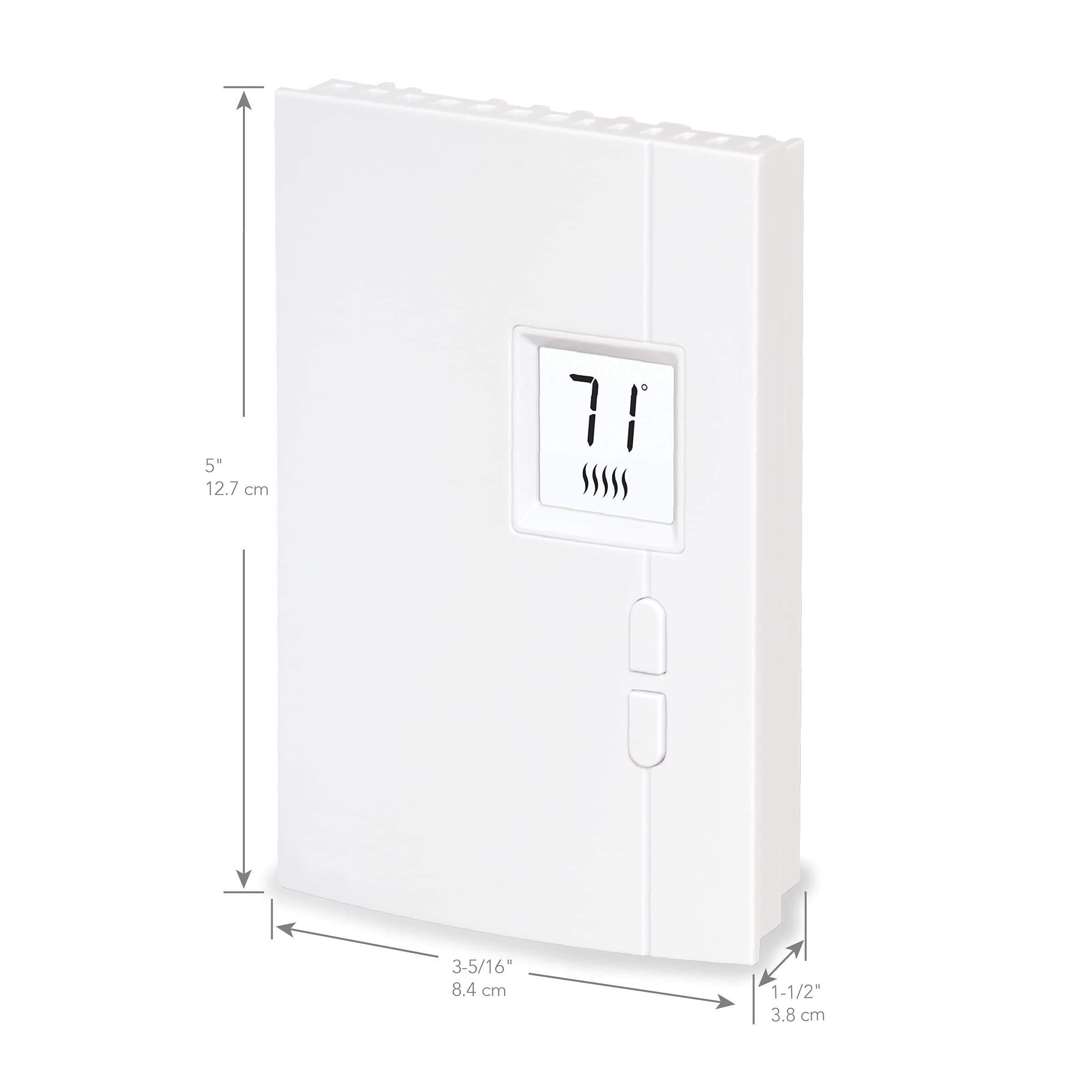 Cadet TH401 ELECTRONIC NON PROGRAMMABLE STAT SINGLE POLE WHITE -  Nonprogrammable Household Thermostats - Amazon.com