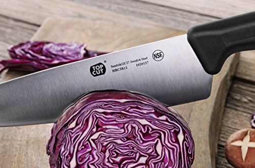 Top Cut P2 Series 1020120 Swedish 12C27 Steel 9-Piece Knife Bag Set #TOP7