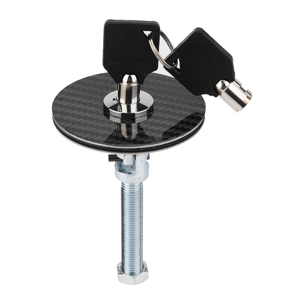 Kit Verrouillage Rapide Capot Moteur Voiture Universel EBTOOLS - Style Carbone, Alliage Aluminium Robuste