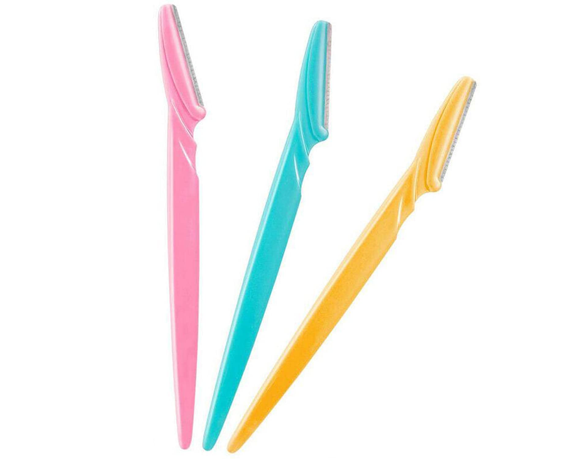 House of Quirk Eyebrow Trimmer, Multipurpose Exfoliating Dermaplaning Tool, Eyebrow Razor, and Facial Razor with Cover (3 Pack) discount deal