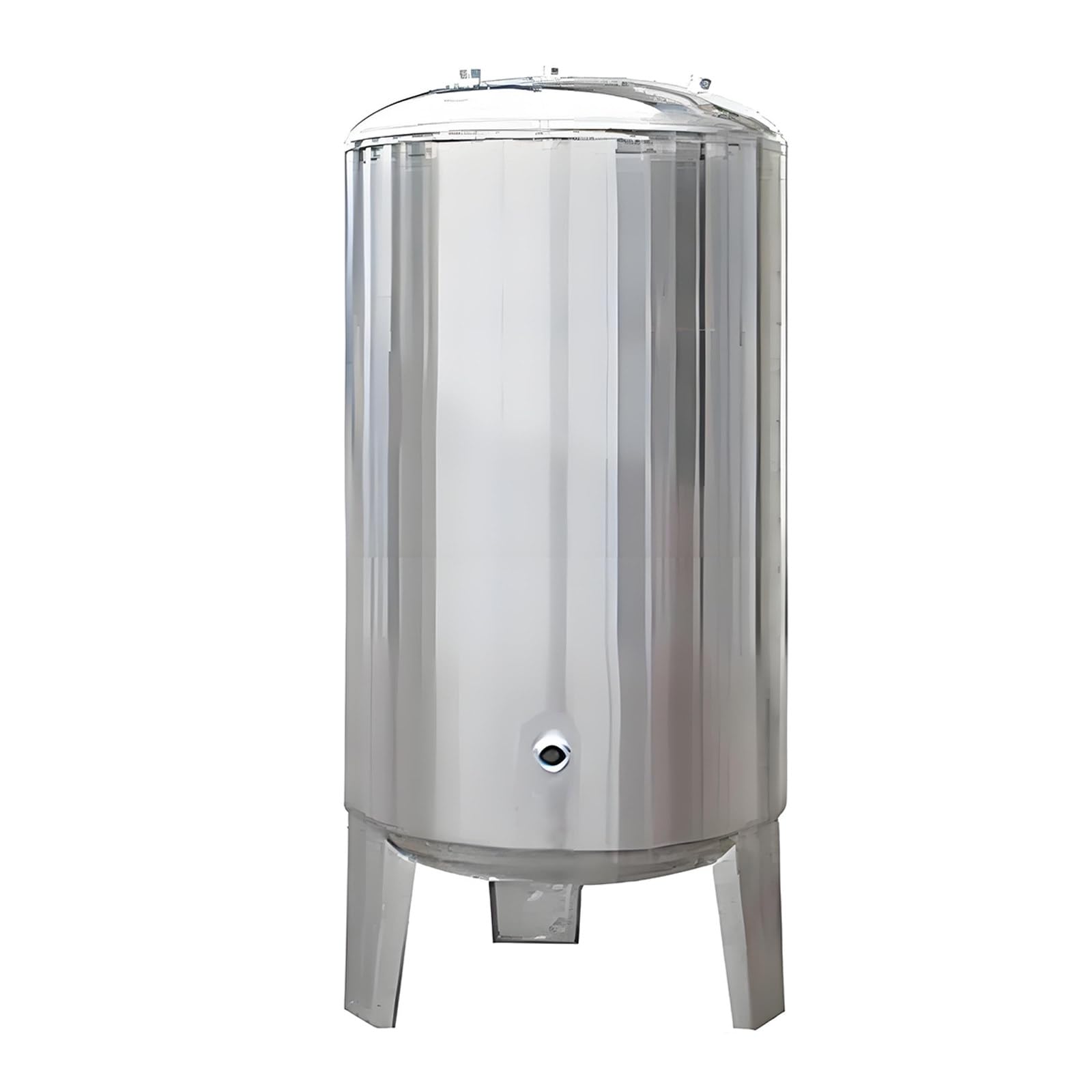 Vaso de Expansión 100 160 200l Tanque de Presión Agua para Bomba de Pozo, Tanques de Almacenamiento de Agua Verticales De Acero Inoxidable Presurizado Nocleaningport-60L