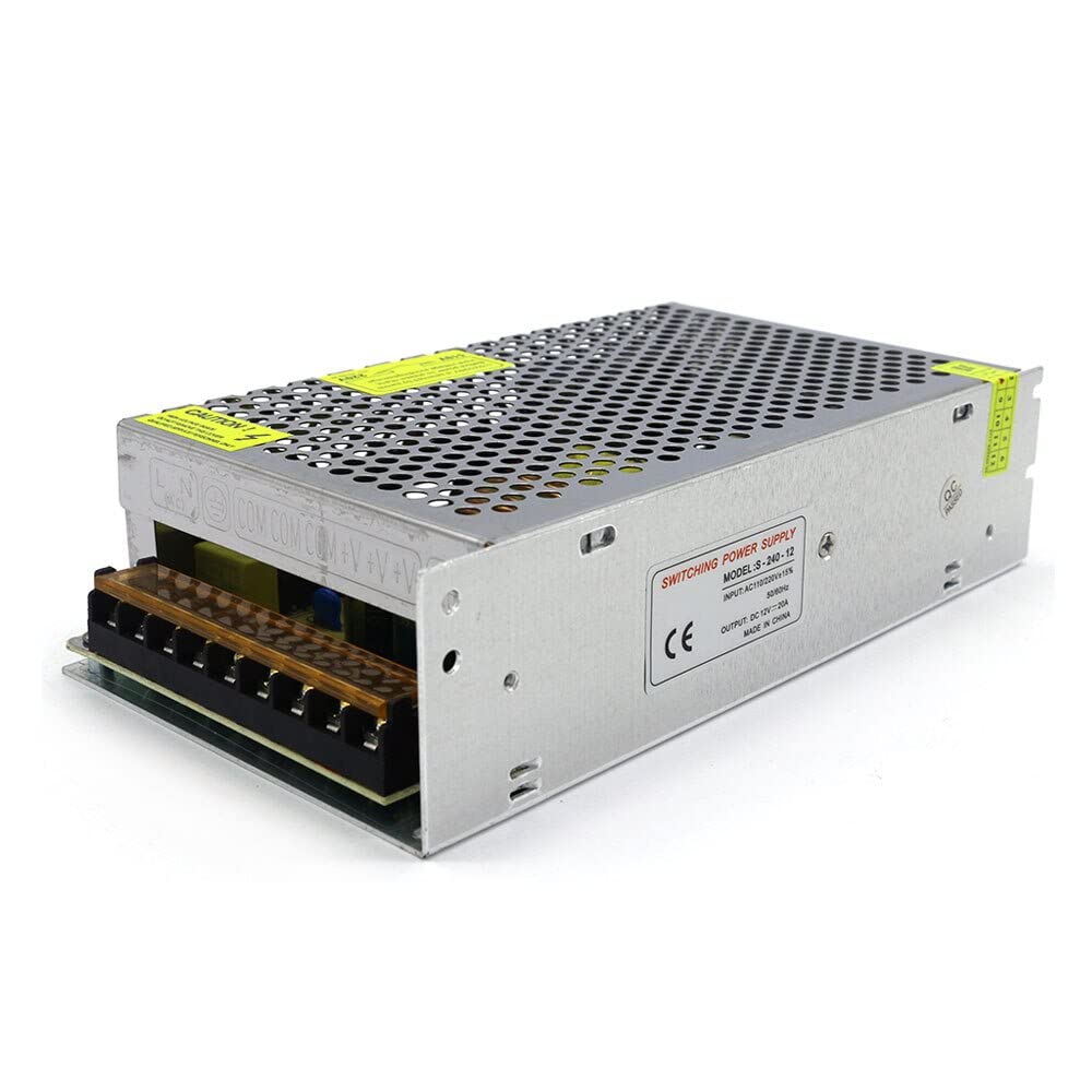 Alimentatore Interruttore AC 110 V / 220V a DC 12V 20A 240W 250W Alimentatore dell'interruttore del trasformatore di Tensione for la Striscia Trasformatore di Alimentazione