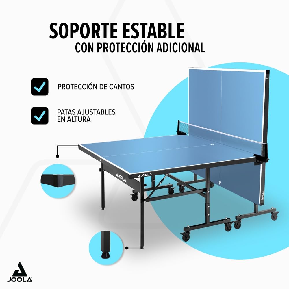 JOOLA Mesa de Ping Pong Exterior Rally Plegable Resistente a la Intemperie