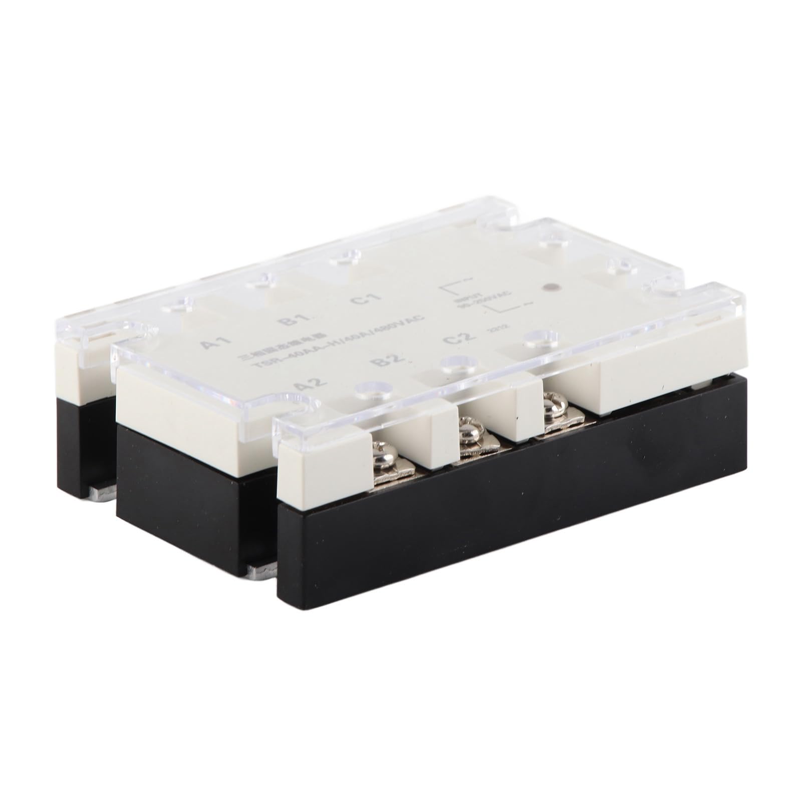 Relè a Stato Solido Trifase, Porta Seriale Trifase a Stato Solido Singolo Canale Relè Brm3-100da Rtu Scheda Controller Plc Modalità Ingresso Ssr 90250 V Ca Carico 24480 V Ca Tsr40aah Modulo