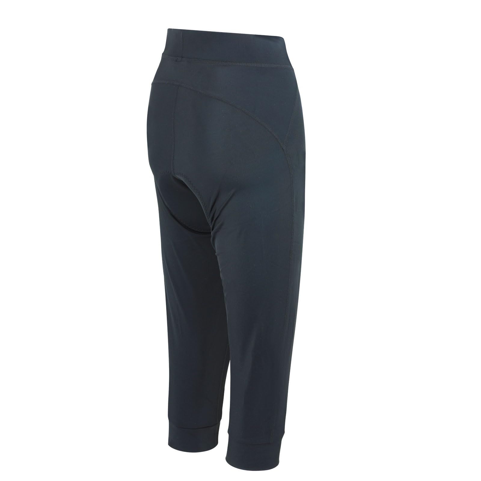 Airtracks Damen Fahrradhose 3/4 Lang Pro Line - Radhose - Radlerhose - 3D Coolmax gepolstert - Atmungsaktiv - UV Schutz - Schnelltrocknend