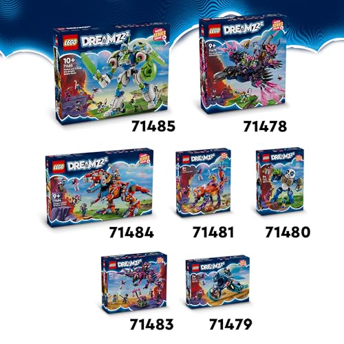 Image of LEGO DREAMZzz Mateo and Z-Blob, The Robot Knight - Building and Transforming Set for Boys and Girls from 10 Years Old - Creatures Gift for Kids - Includes 3 Robot Modes 71485