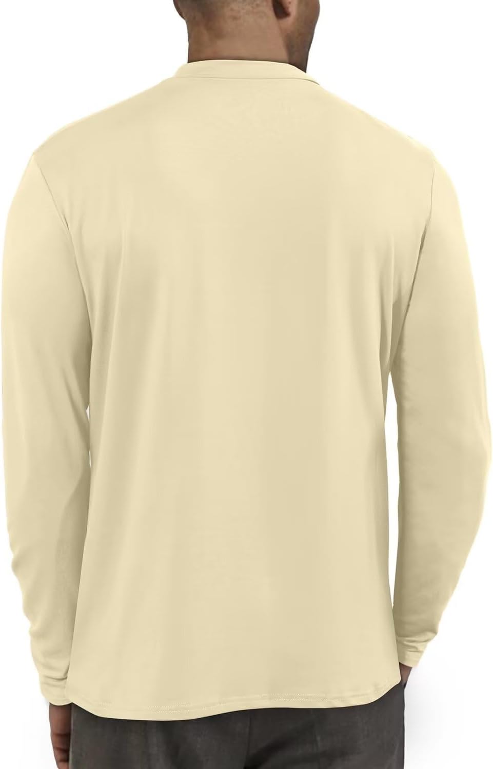 Men's Fashion Shirts Long Sleeve Mock Turtleneck T-Shirts Casual Thermal Undershirt Tops - Image 3