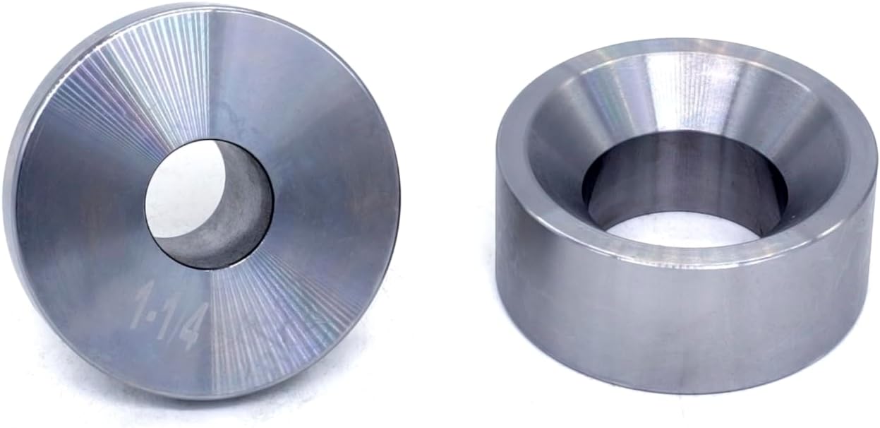 3 Piece Dimple Die Set: 1-1/4" 2-1/2" 3"