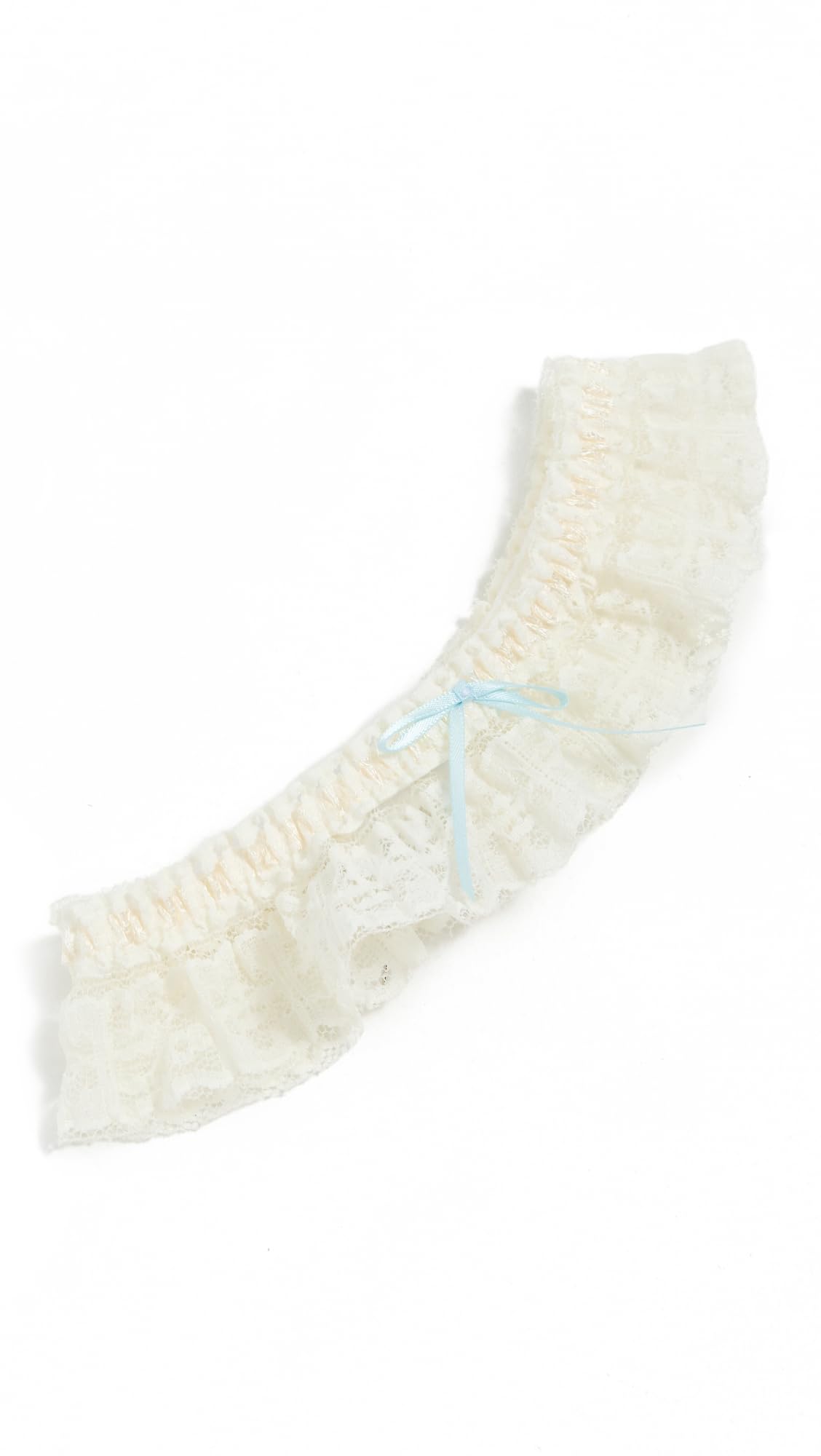 Hanky Panky White Bridal Rosalyn Signature Lace Garter, One Size, Ivory