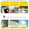 Compatible with Suzuki Swift MK3-A2L 2017+, 4Pcs Car Side Window Rain Guards Visor Weather Shield Wind Deflector Exterior Modified Accessories