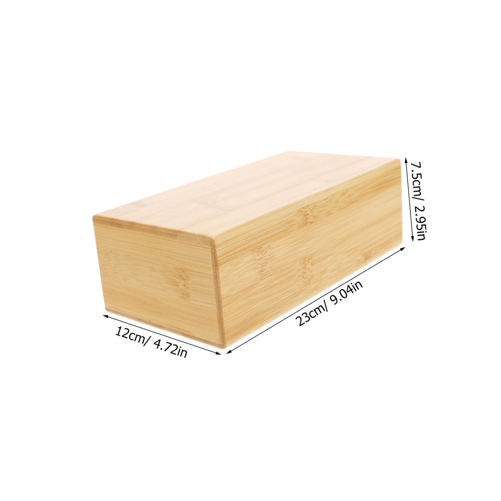 GALPADA Versatile Yoga Exercise Brick Bamboo Block for Dancers Fitness Supply Indoor Yoga Accessory