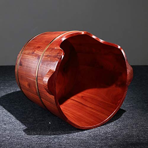 Barril de madera para baño de pies y spa miniatura 3