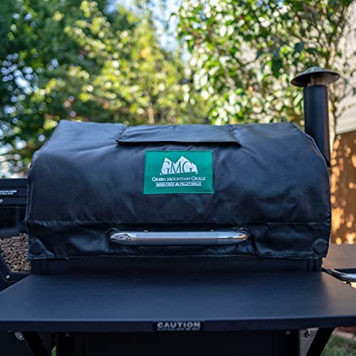 Green Mountain Grills 6012 Davy Crockett Heavy-Duty Weather-Resistant Insulated Bbq Grill Thermal Blanket, Black #TOP1