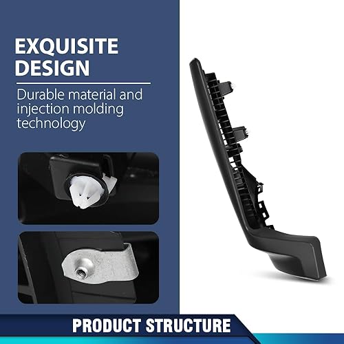 Vista 64 de PIT66 Tapas de parachoques y luces antiniebla, compatibles con Chevy Silverado 1500 07-13