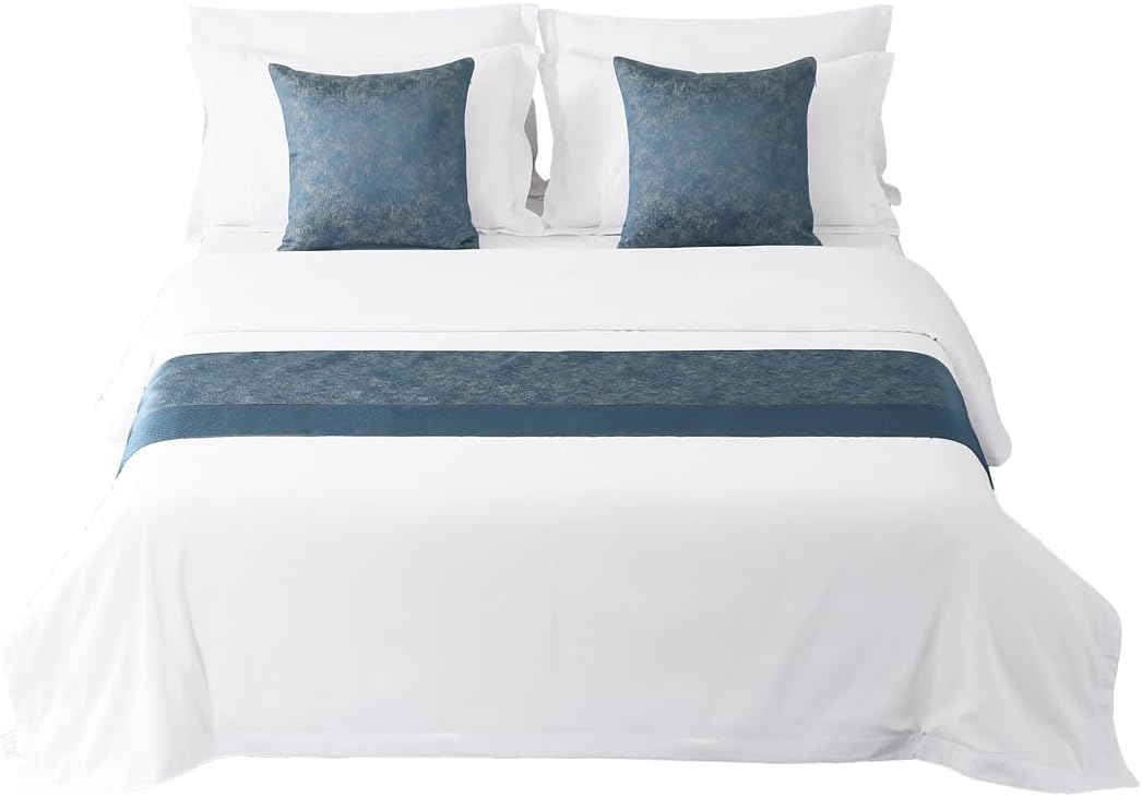 AMBERIS Bed Runner, Bedroom Bed Scarves Hotel and Gaming Hotel Decoration (Pillowcases Sold Separately)
