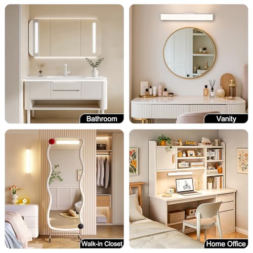 Rechargeable Vanity Mirror Lights, Magnetic Stick On Makeup Lamp Cordless - image 7