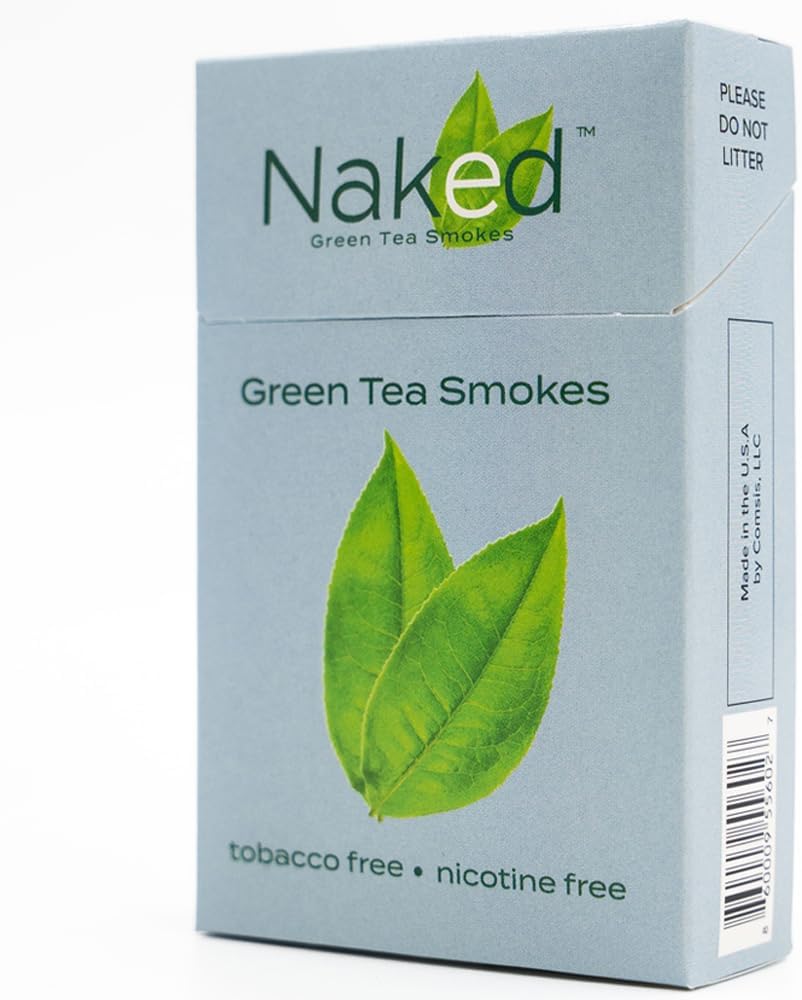 Naked Green Tea Cigarettes COOL NicotineFree TobaccoFree