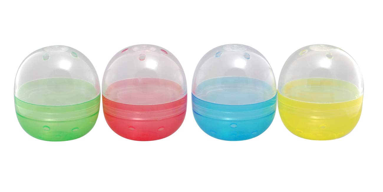 Sold as 10 pieces: 1.9 inch (48 mm) empty capsules in 4 assorted colors : Toys & Games