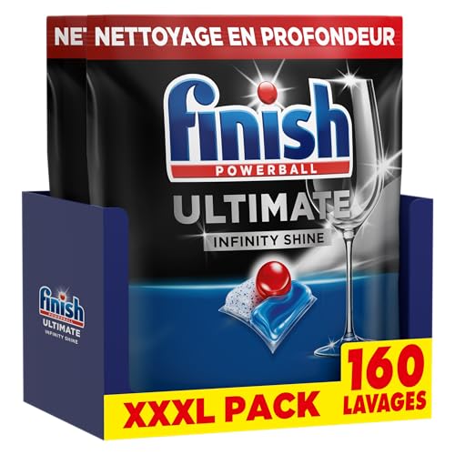 Finish Quantum Infinity Shine Vaatwastabletten - 2x 80 Tabs