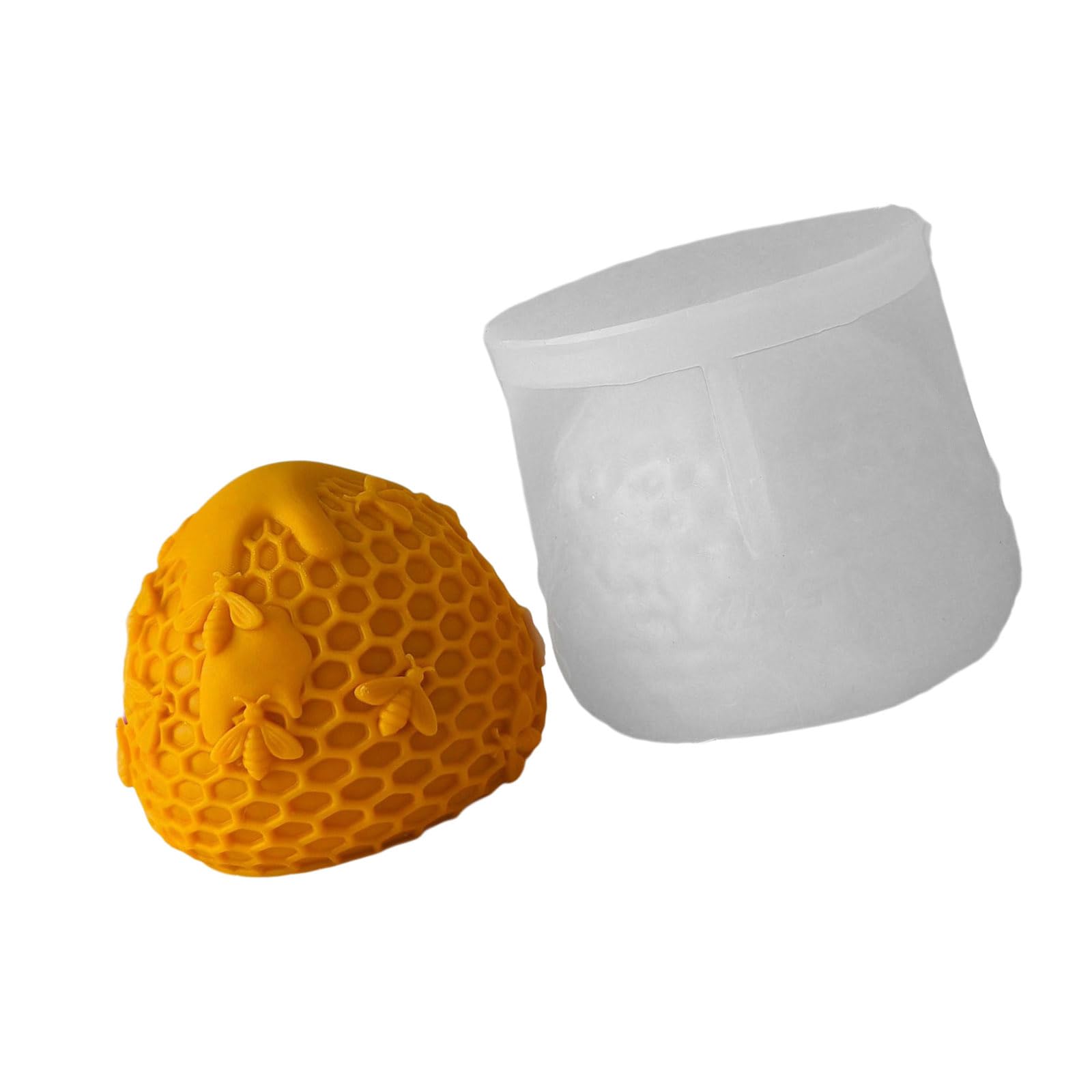 Tsophreniq Multipurpose Silicone Craft for Home Decoration Soaps and with Honeycombs Detailing Maker