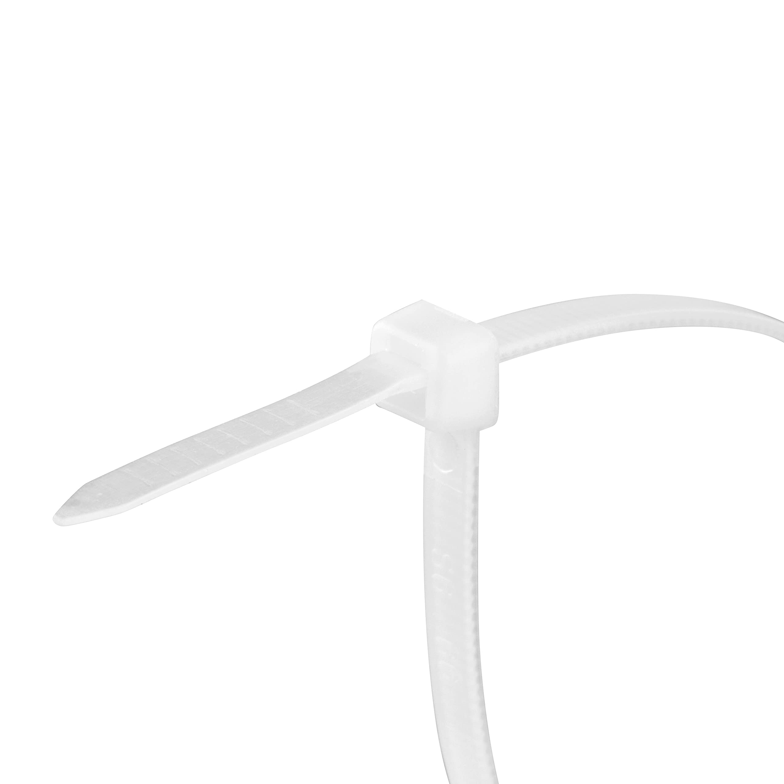 REV Ritter 0508296555 Cable Ties 200 x 4.6 mm Set of 100 White