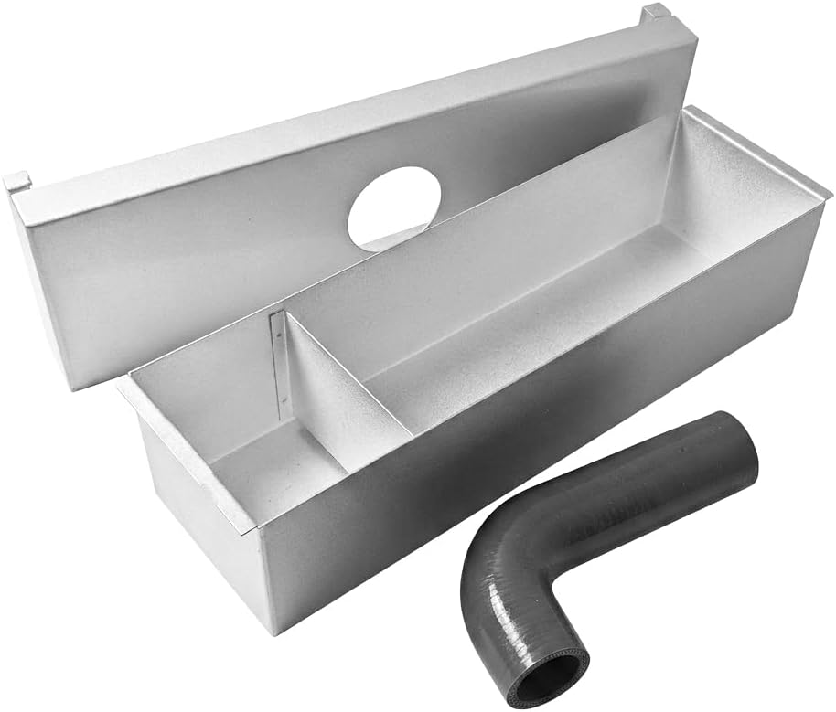 Grease Box for Commercial Exhaust Fans Includes Downspout