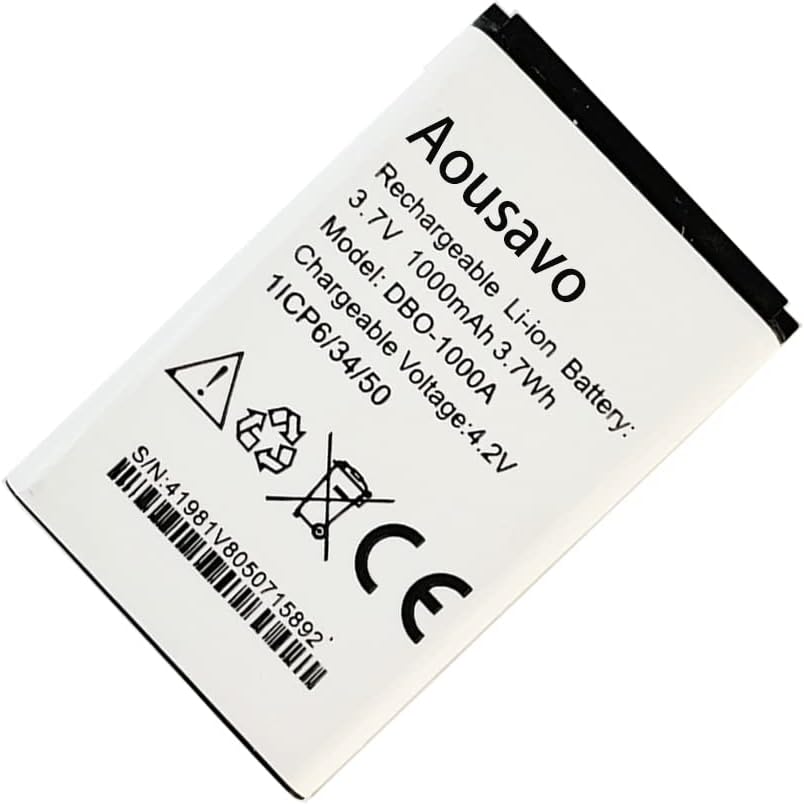 Aousavo DBO1000A Batterie de Rechange Compatible avec Doro Phone Easy
