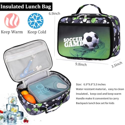 Image of Ladyzone Camo School Backpack Lunch Box Set Lightweight Schoolbag Travel Camp Outdoor Daypack